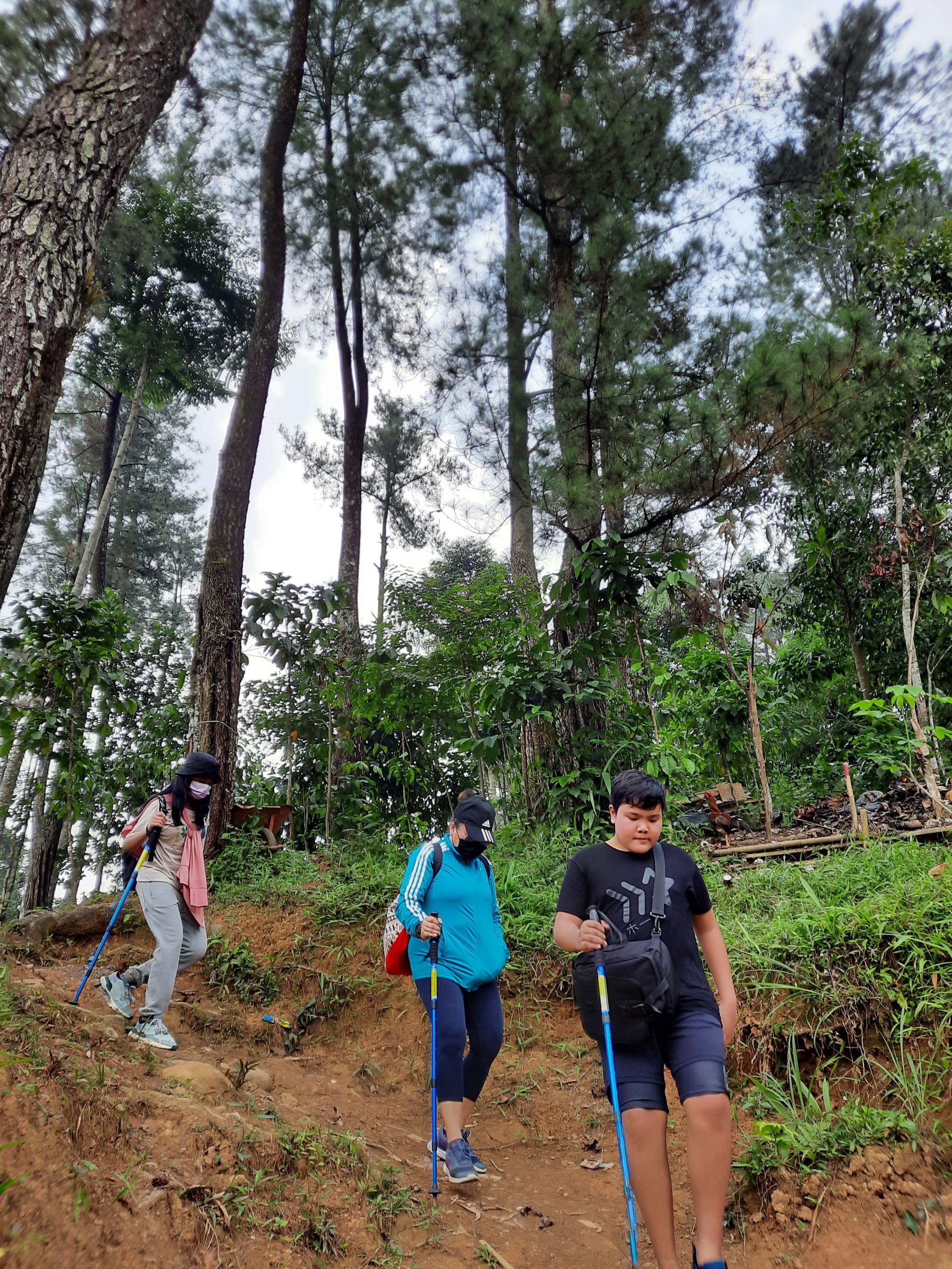 Jalur Tracking Sentul dekat dari Menteng Atas, Jakarta