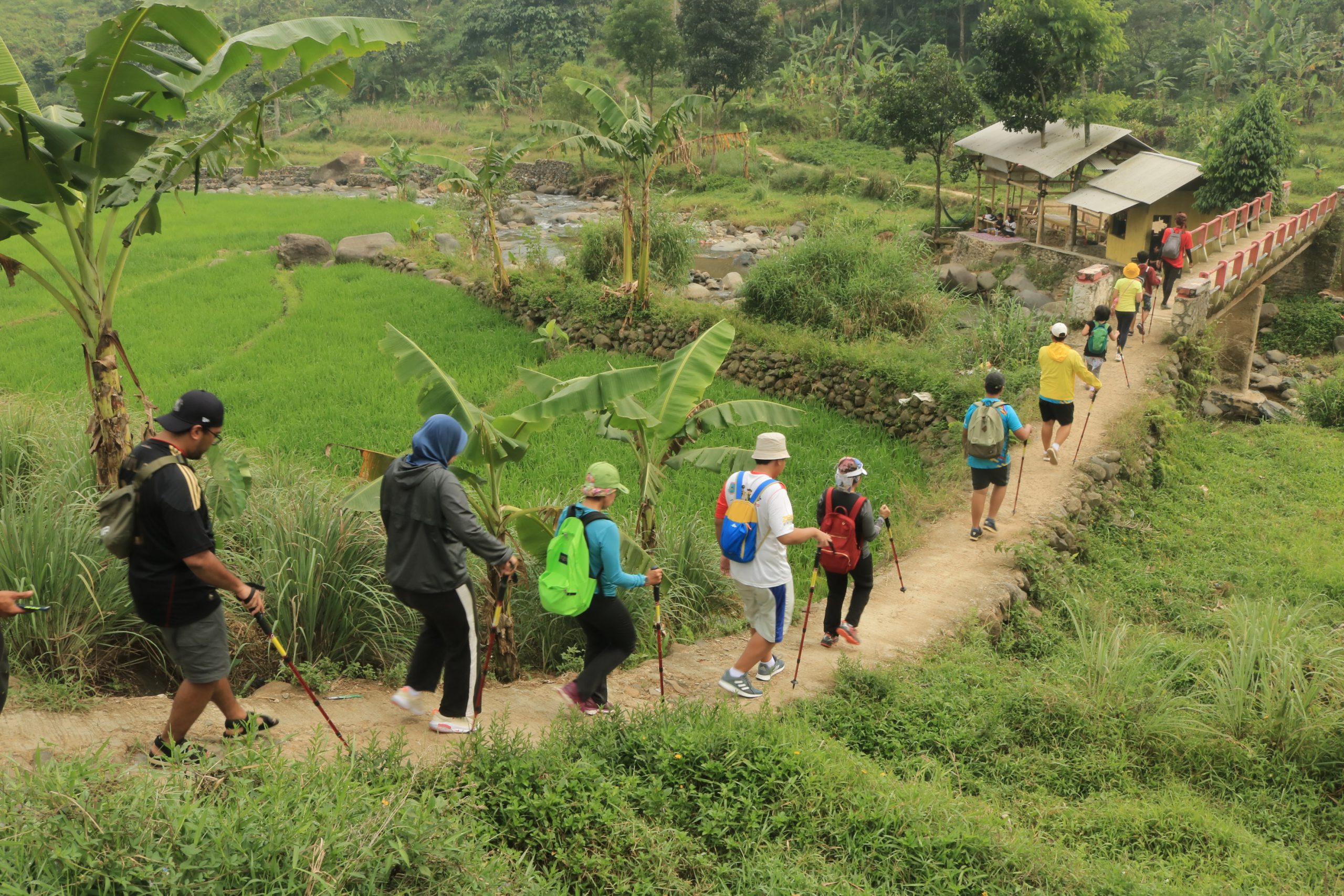 Daftar Hiking Kampung Cisadon di Wilayah Sentul